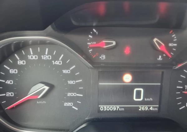 Peugeot Rifter cena 69900 przebieg: 30096, rok produkcji 2020 z Brzozów małe 154